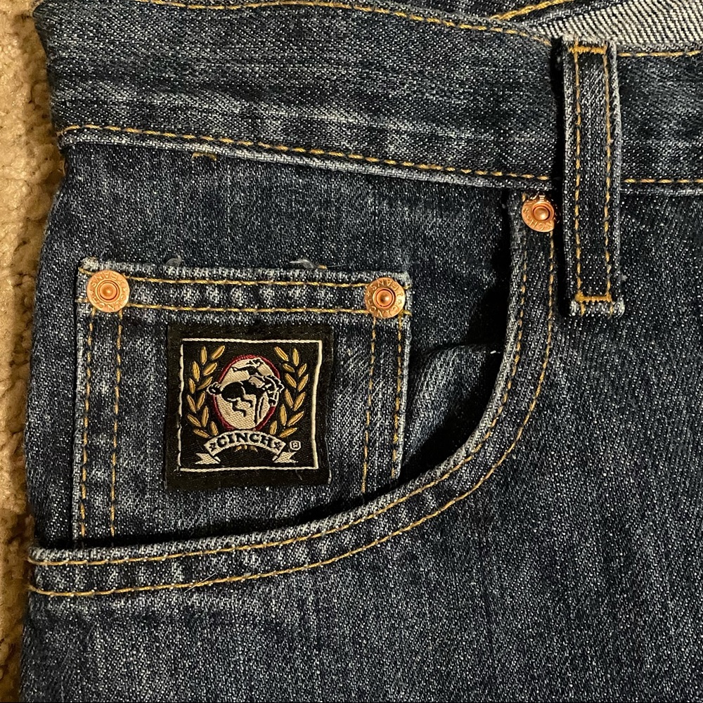 Cinch Black Label Mens jeans. Size 32x38. Like new - Picture 3 of 4